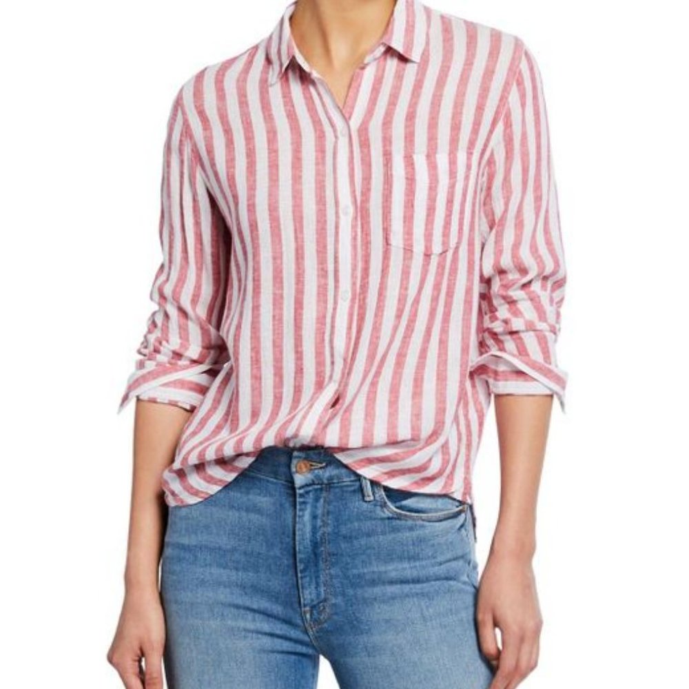 Rails Stripped Button Down